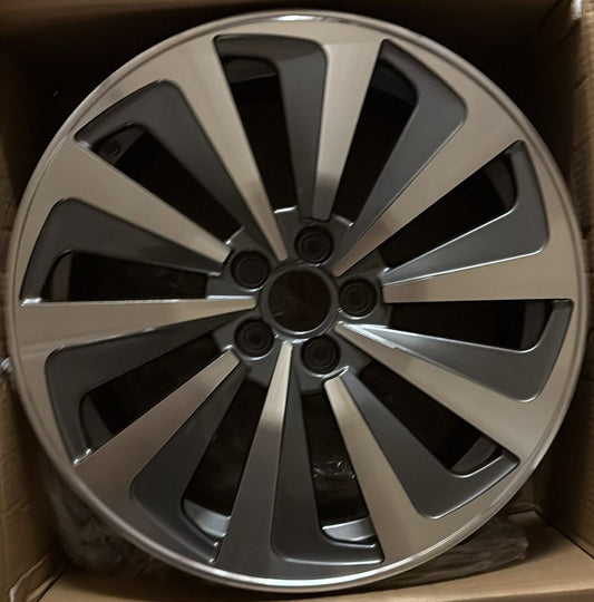 657 - GUNMETAL FRONT POLISHED