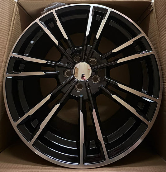 9538 - MATT BLACK FRONT POLISHED